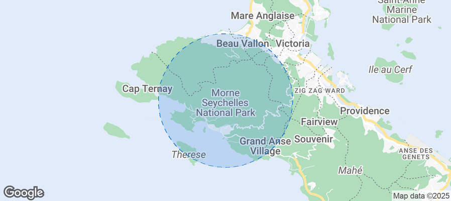 Port Glaud Airbnb map